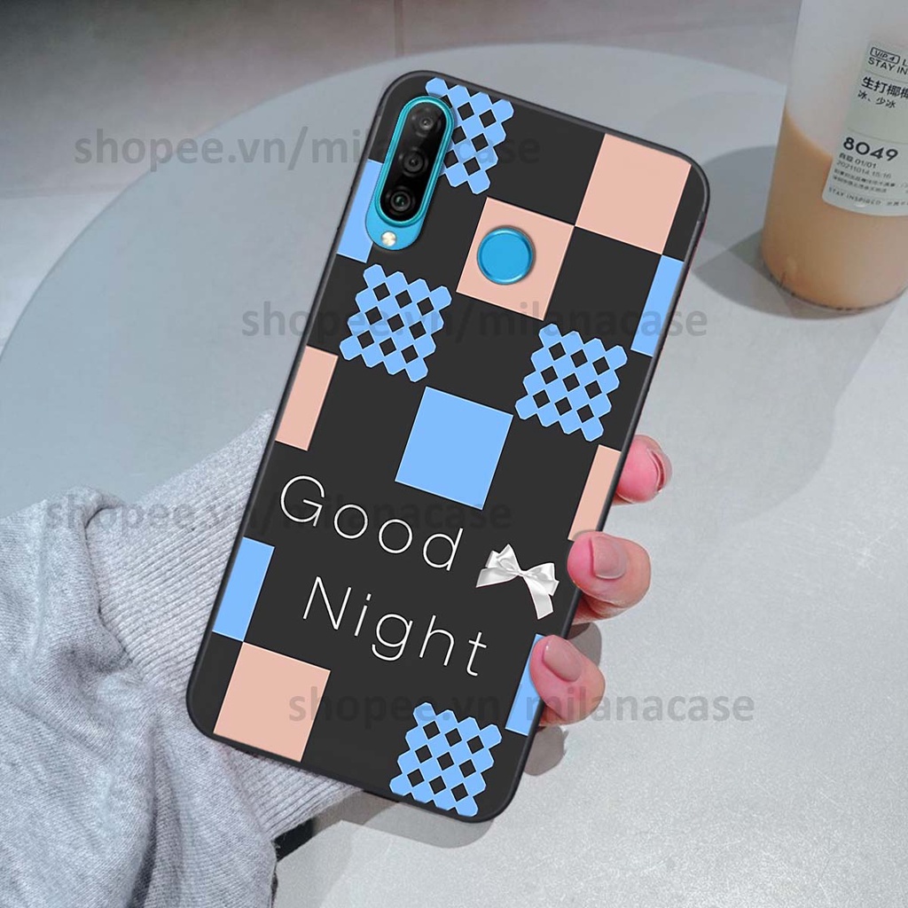 Ốp Huawei Nova 4e / P30 Lite caro họa tiết nhiều màu sắc siêu đẹp thời trang cá tính