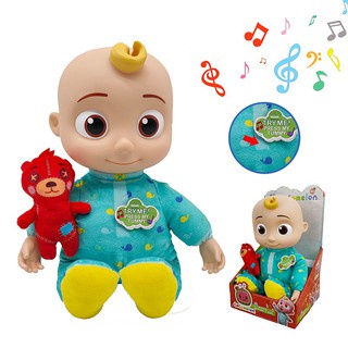 Đồ chơi nhồi bông ZHAN QI TOYS có chức năng phát nhạc giáo dục cho trẻ em thích hợp làm quà tặng sinh nhật