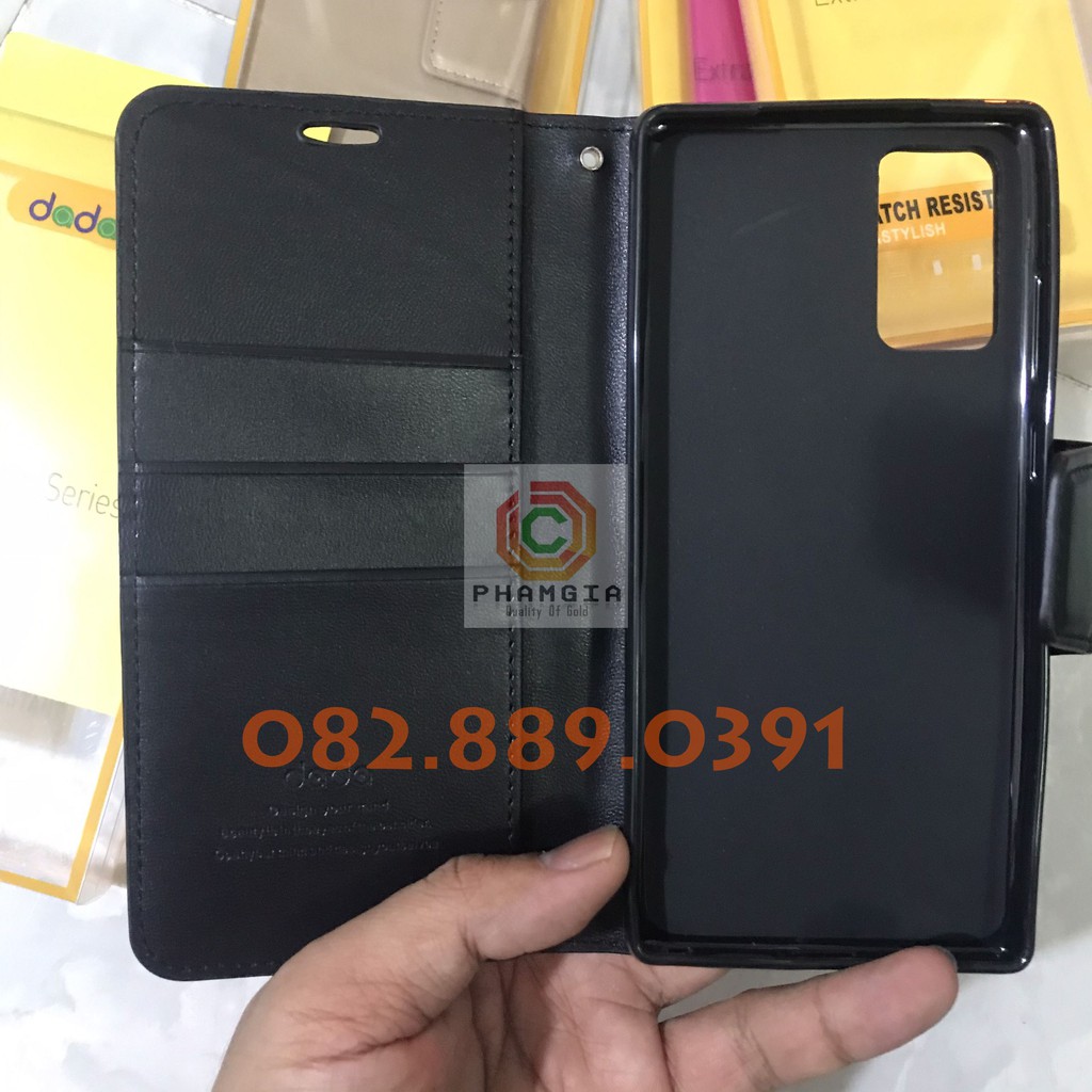 Bao da Samsung Note 20 Note 20 Ultra chất da sang trọng, có ngăn đựng ví siêu tiện lợi