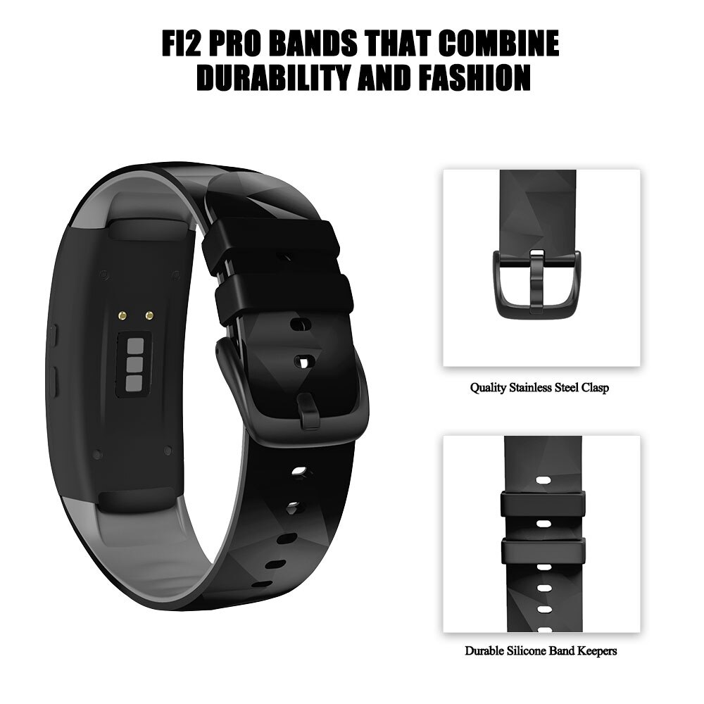 Dây Đeo Thay Thế Cho Đồng Hồ Thông Minh Samsung Gear Fit 2 Pro Fit2 R360 R365