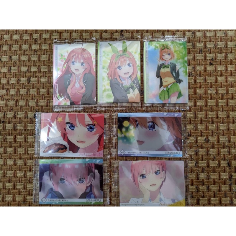 thẻ bánh kẹo các loại của manga -fooly