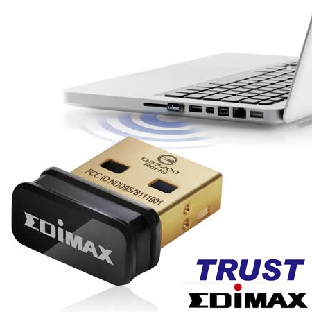 Đài loan Edimax N 150Mbps USB Bộ thu WiFi Siêu nhỏ gọn- EW-7811Un - Hàng Chính Hãng