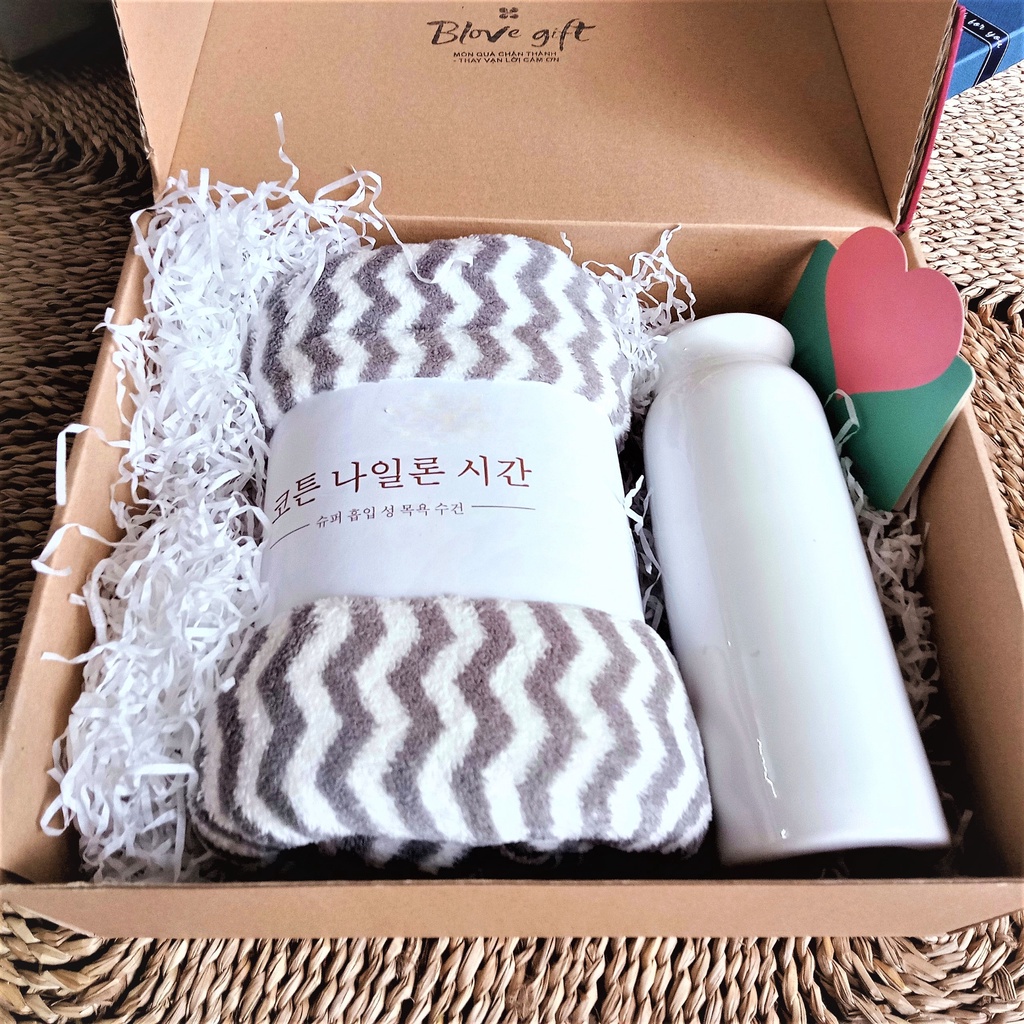 Khăn tắm lông cừu Hàn Quốc, Quà tặng sinh nhật, tặng bạn trai,bạn gái, quà tặng mẹ ý nghĩa