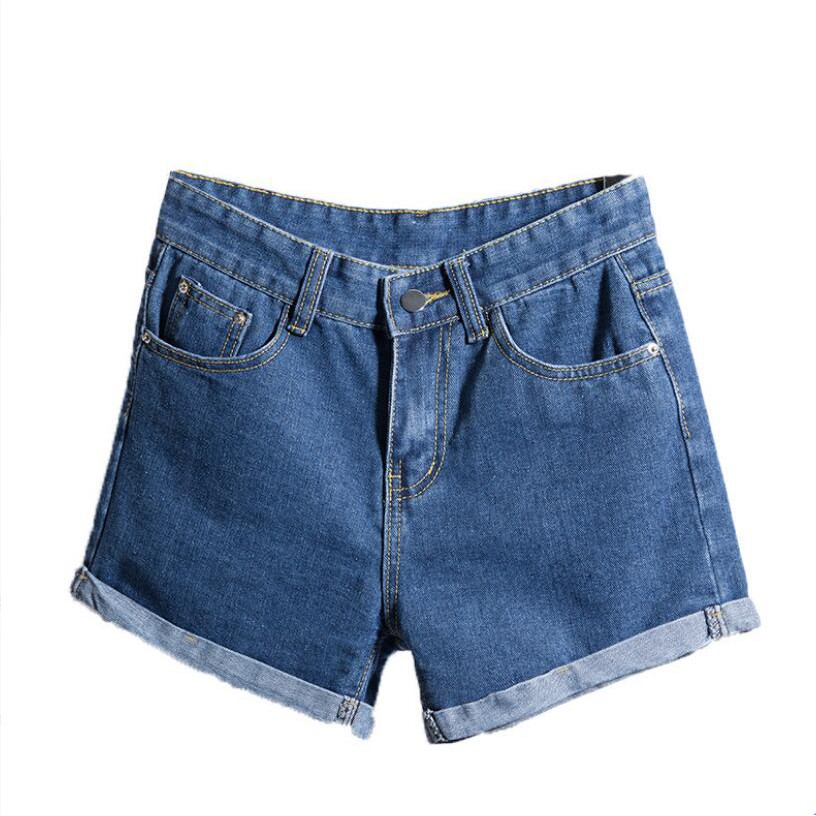 Quần ngắn denim phối nút thiết kế đơn giản hợp thời trang | BigBuy360 - bigbuy360.vn