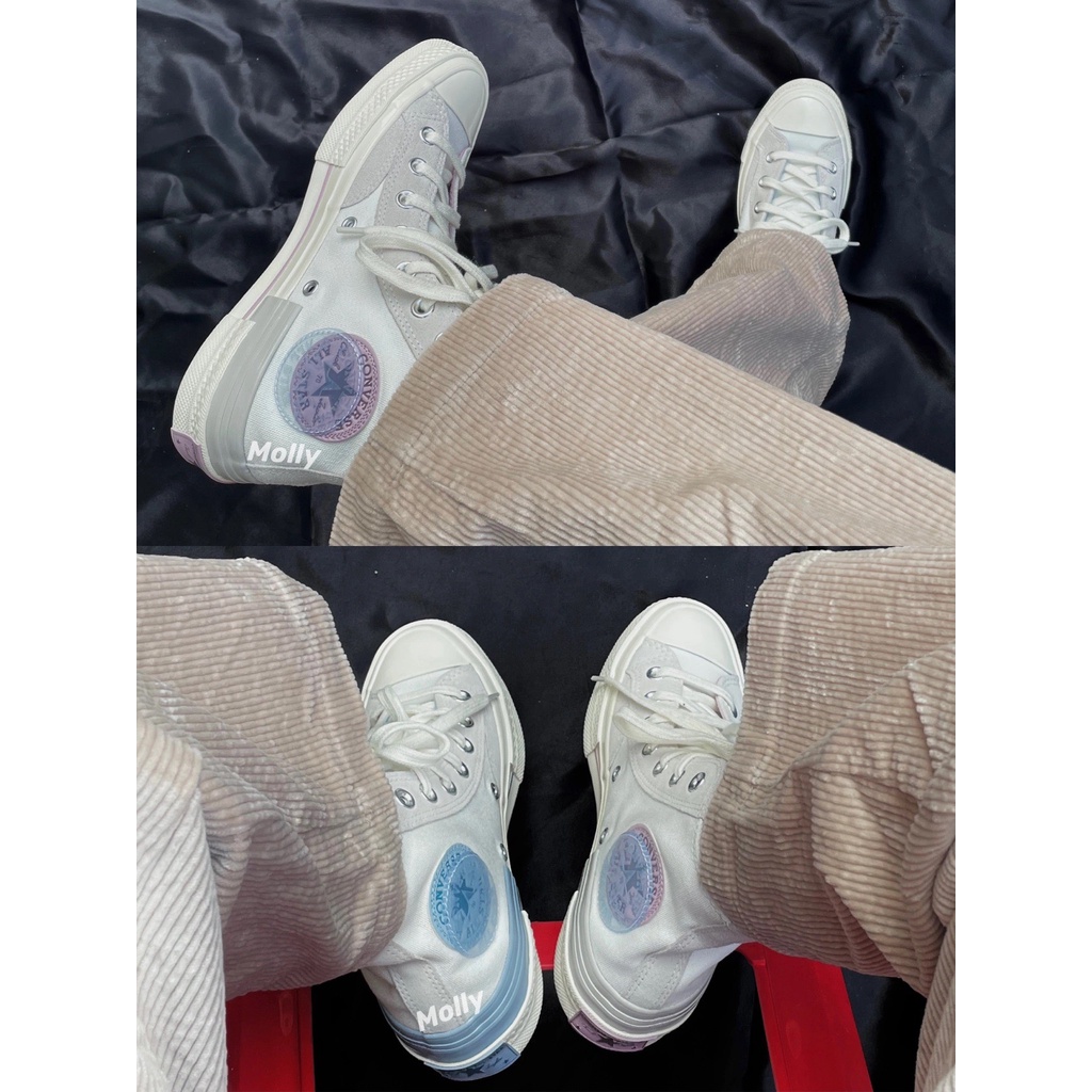 Giày Thể Thao Converse All Star 1970s Cổ Cao Phối Màu Độc Đáo Thời Trang Unisex-1196