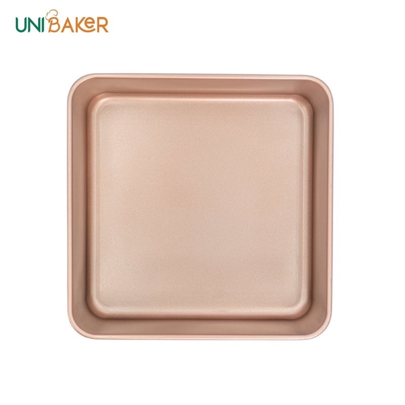 Khuôn vuông chống dính thành cao Unibaker