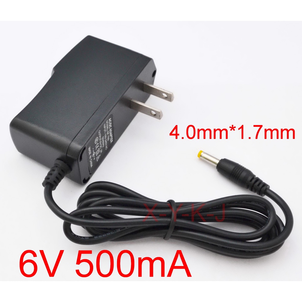 [Hàng mới về] Bộ sạc cấp nguồn AC-DC 6V 500mA 0.5A giắc cắm US cho máy đo huyết áp Omron HEM-7121 HE