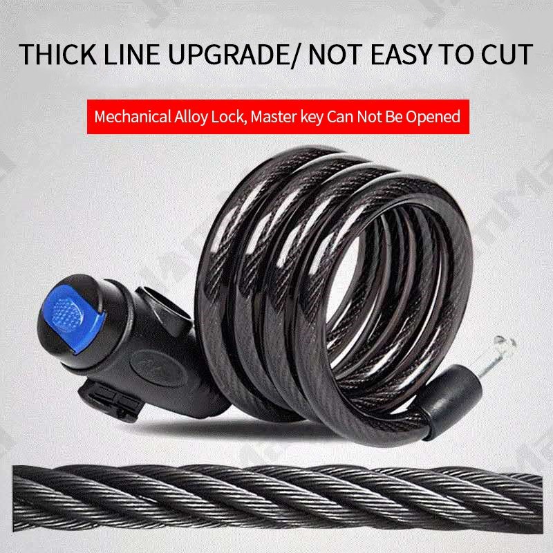 Anti-theft bicycle chain, motorcycle lock