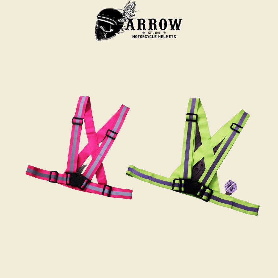 Dây phản quang Thái Xline dây bảo hộ co giãn dùng khi đi tour Arrow Shop