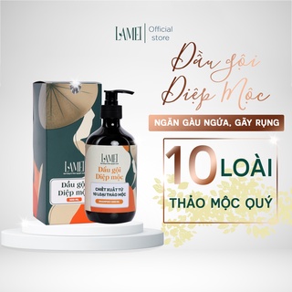 Dầu gội thiên nhiên Diệp Mộc Lamei ngăn gàu rụng tóc bết tóc kích mọc tóc hiệu quả