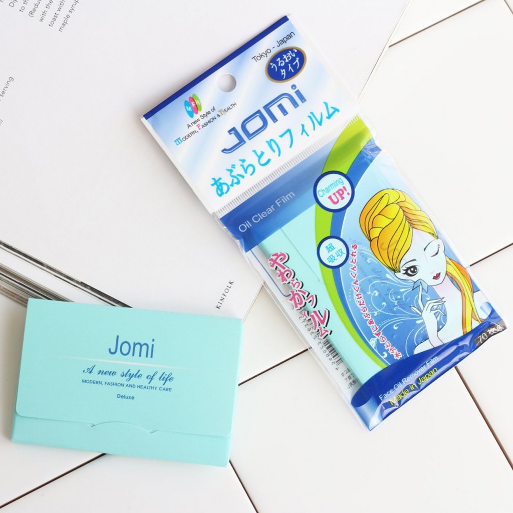Giấy Thấm Dầu Jomi &amp; Chuchubaby Oil Blotting Film