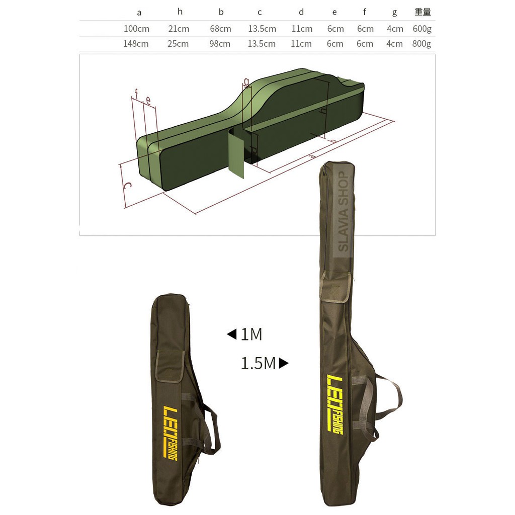 [ CHÍNH HÃNG + SIÊU RẺ ] Túi câu cá & đựng củi PCP, airsoft, 3 ngăn chính hãng NEO