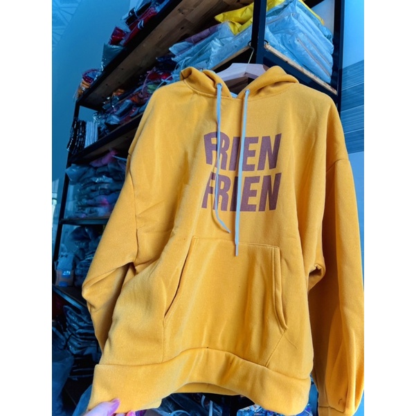 AK27_Áo Hoodie FRIEN_Tay Cánh Dơi Phồng Phom Rộng_Chất Nỉ Bông Ngoại Nhập Không Xù Lông_Hàng May 2 Lớp Nón Siêu Kute