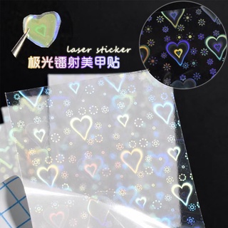 Sticker Tim 3D _ sticker nail siêu cute