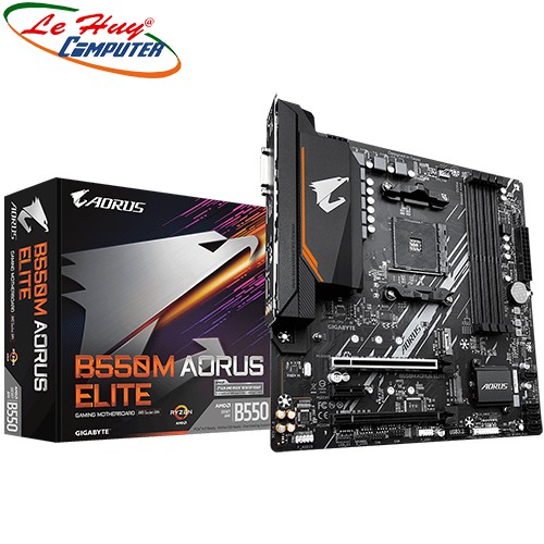Bo mạch chủ - Mainboard Gigabyte B550M AORUS ELITE