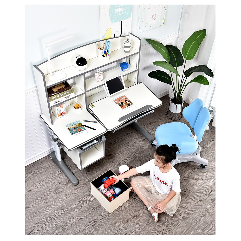 Bàn Học Thông Minh Chống Gù Chống Cận DISNEY 1205 (cốt gỗ tự nhiên) phù hợp 4-18 tuổi | BigBuy360 - bigbuy360.vn