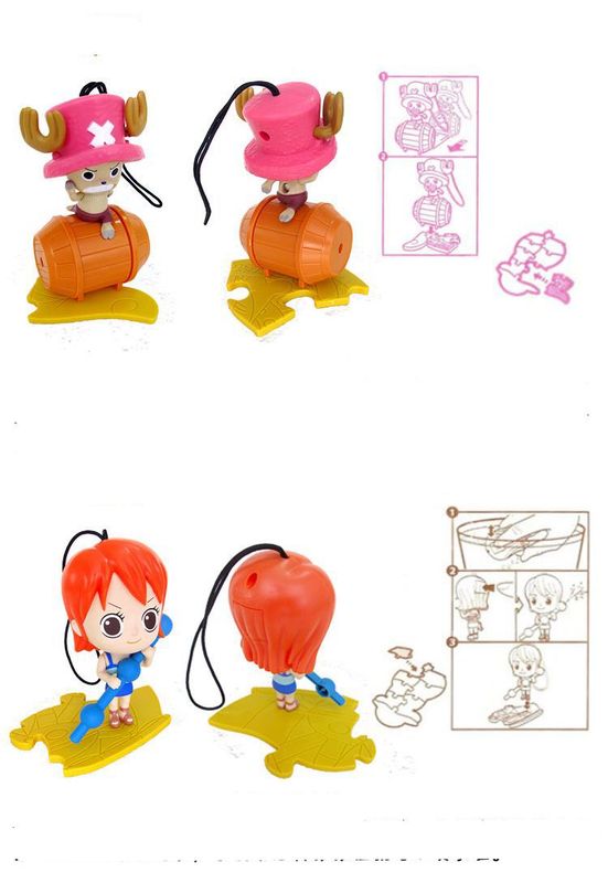 Mô Hình Đồ Ăn Hạnh Phúc Của One Piece Mcdonald 'S 2013