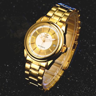 Đồng hồ nam automatic sewor full gold cao cấp sefg1168