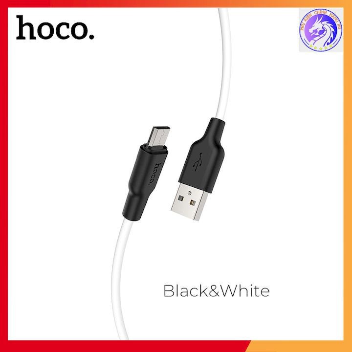 Cáp Sạc hoco X21 PLUS MICRO 1M chống rối chống cháy