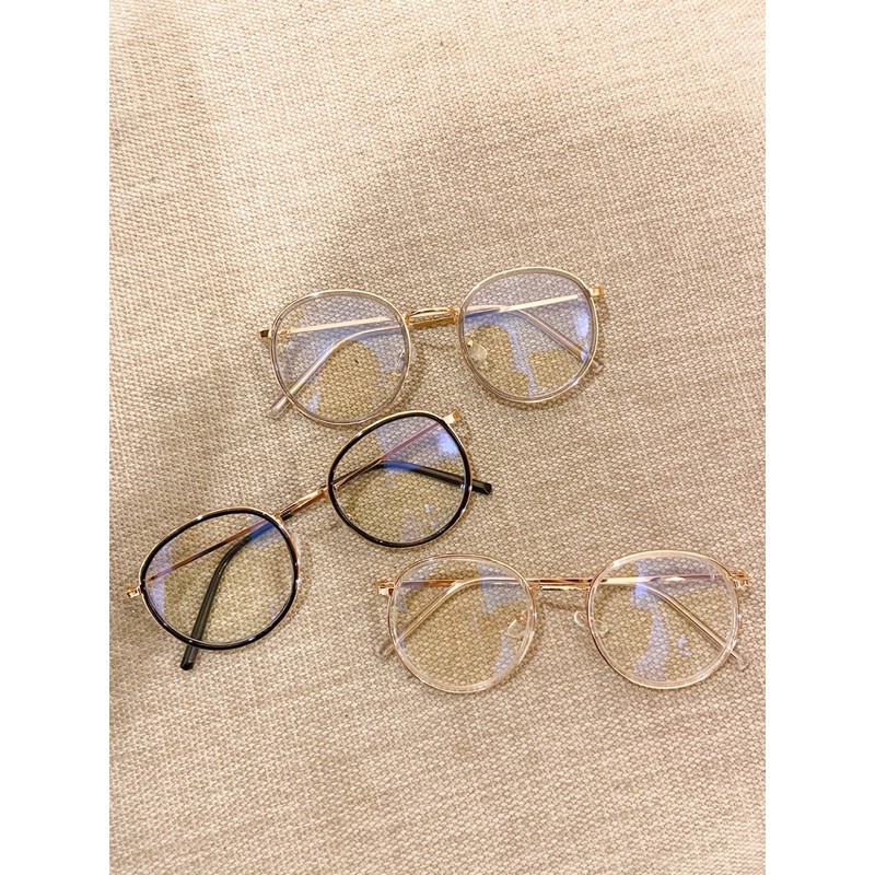 Kính kim loại form tròn mẫu mới