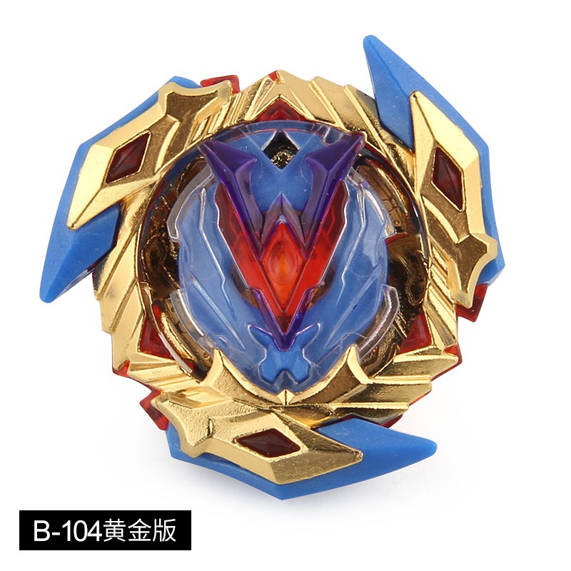 Đồ chơi con quay màu vàng alkyrie.12.VI B-104 kèm dụng cụ phóng (có bán lẻ)