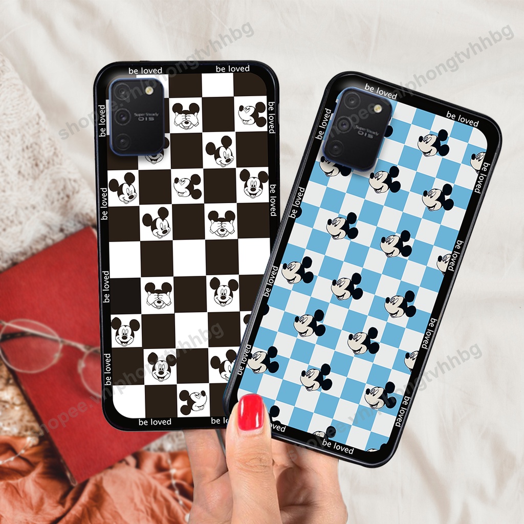 Ốp lưng Samsung S10 Lite / NOTE 10 LITE in mẫu trái tim caro, chuột mikey thể thao cực đẹp cute