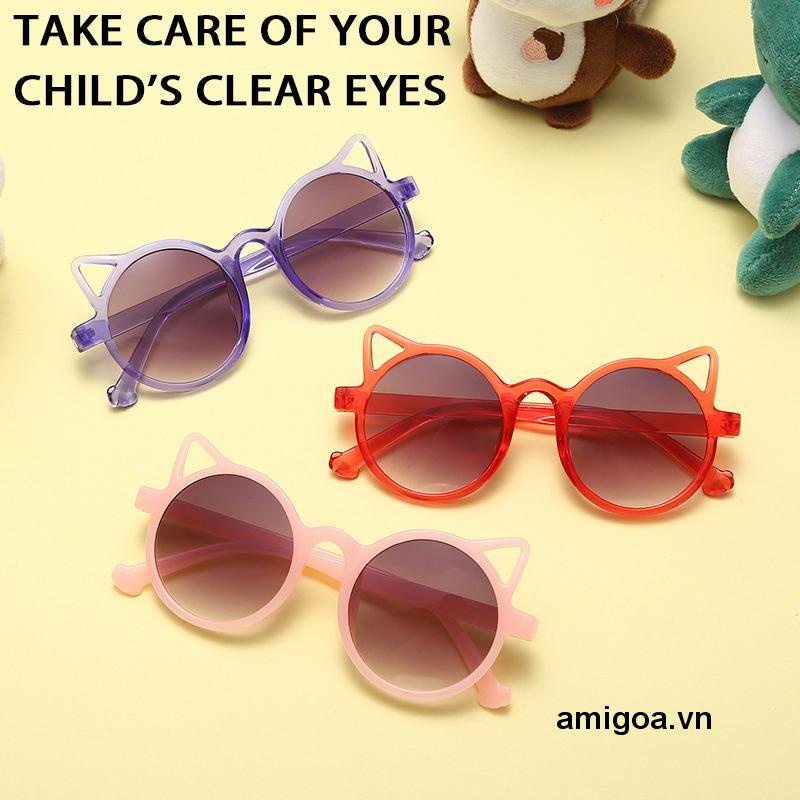 ✨✨Kính râm tai mèo đáng yêu cho bé trai bé gái