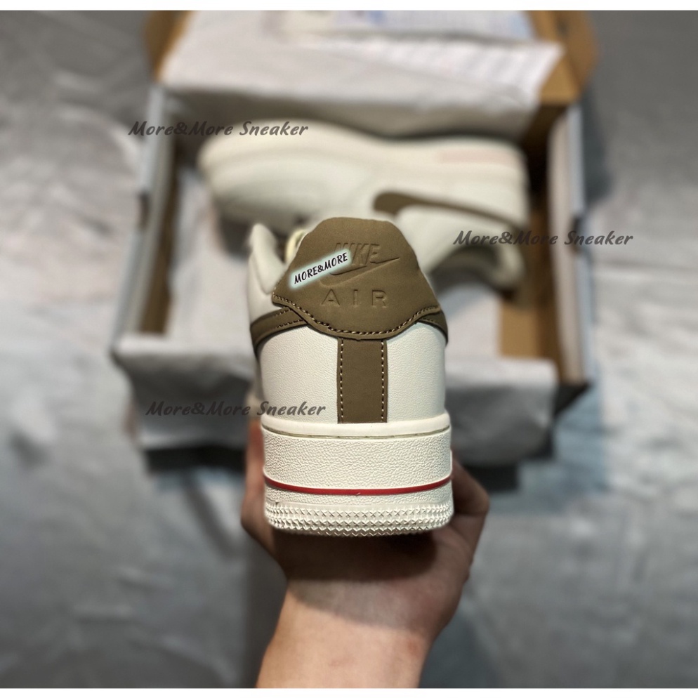 [More&More] Giày Sneaker AF1 custom vệt nâu chất lượng nguyên bản cao cấp MSN2371 | BigBuy360 - bigbuy360.vn