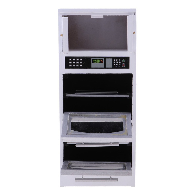 Tủ Bếp Mini Tỉ Lệ 1 / 12 Trang Trí Nhà Búp Bê