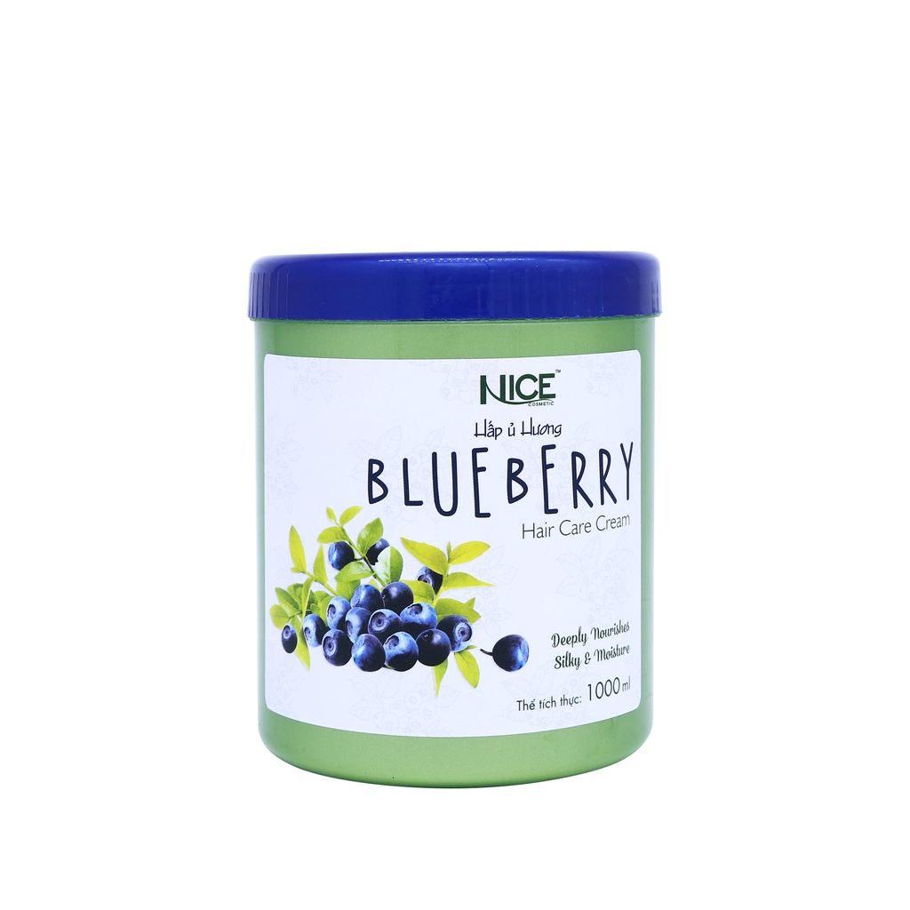 KEM HẤP Ủ TÓC SUÔN MƯỢT BLUEBERRY NICE   1000ML