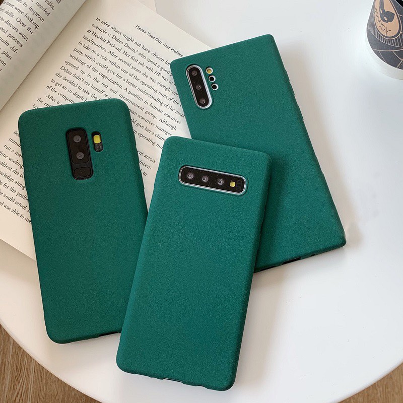 Ốp điện thoại TPU dẻo mặt nhám siêu mỏng thời trang cho Samsung A50S S10 Plus S9 A10S A50S M30S Note 10 Pro S8 A30 A20S | BigBuy360 - bigbuy360.vn