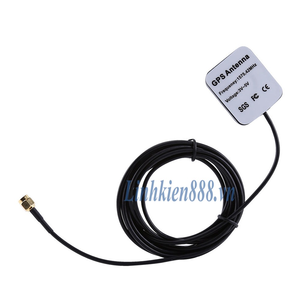 Anten GPS 1575.42Mhz SMA cáp 1m