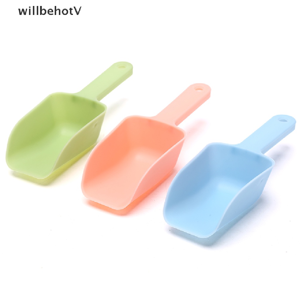 1 Xẻng Xúc Thức Ăn Cho Thú Cưng Bằng Nhựa