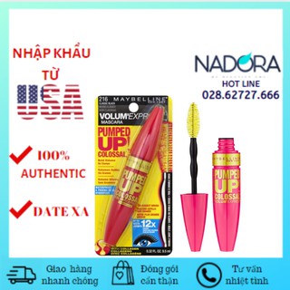 Mascara Maybelline Volum Express Pumped Up 12x