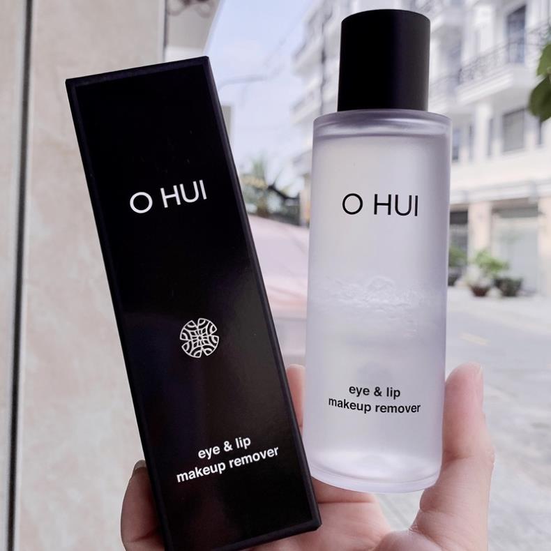 Tẩy trang OHUI Real Color Eye &amp; Lip Makeup Remover cho mắt và môI 120ml date 2024 - Hàng chuẩn chính hãng