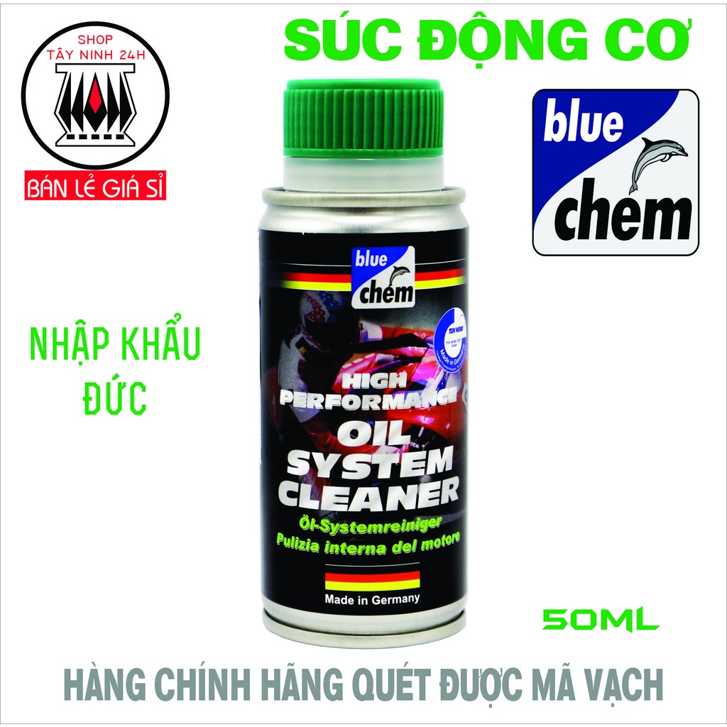 BLUECHEM OIL SYSTEM CLEANER 50ML súc động cơ