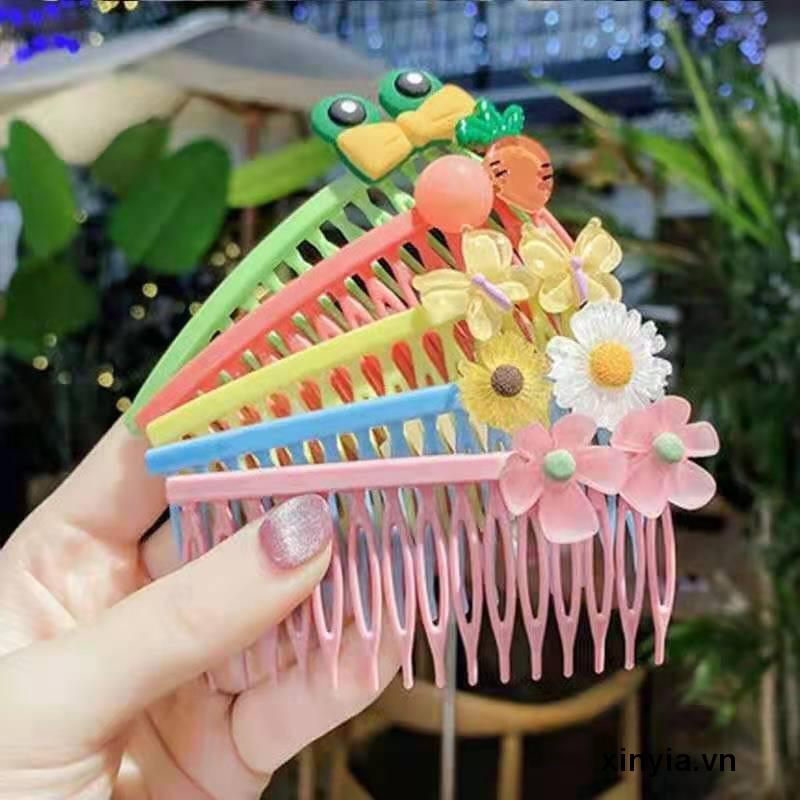 Lược Cài Tóc Chống Trượt Thiết Kế Dễ Thương Cho Bé Gái