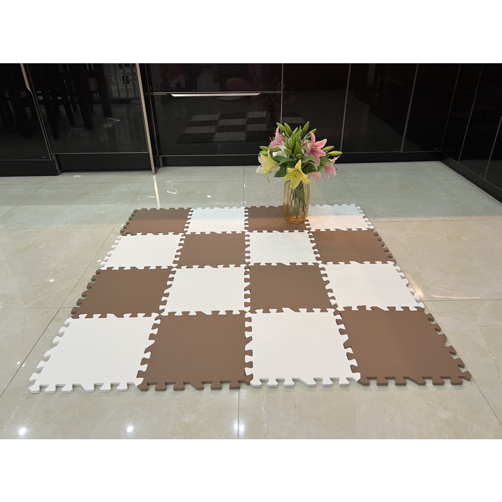 Thảm Xốp Trải Sàn HomeLiFe Kích Thước 30x30 Cm Dày 1Cm Không Mùi, An Toàn, Hàng VNXK