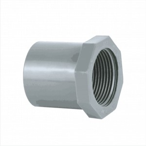 PVC Nhựa Tiền Phong - Măng sông (nối thẳng) PVC Ren Trong 21 – 42 TP