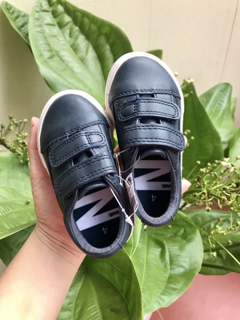 Giày Next quai dán màu navi cho bé- ảnh thật kèm bảng size