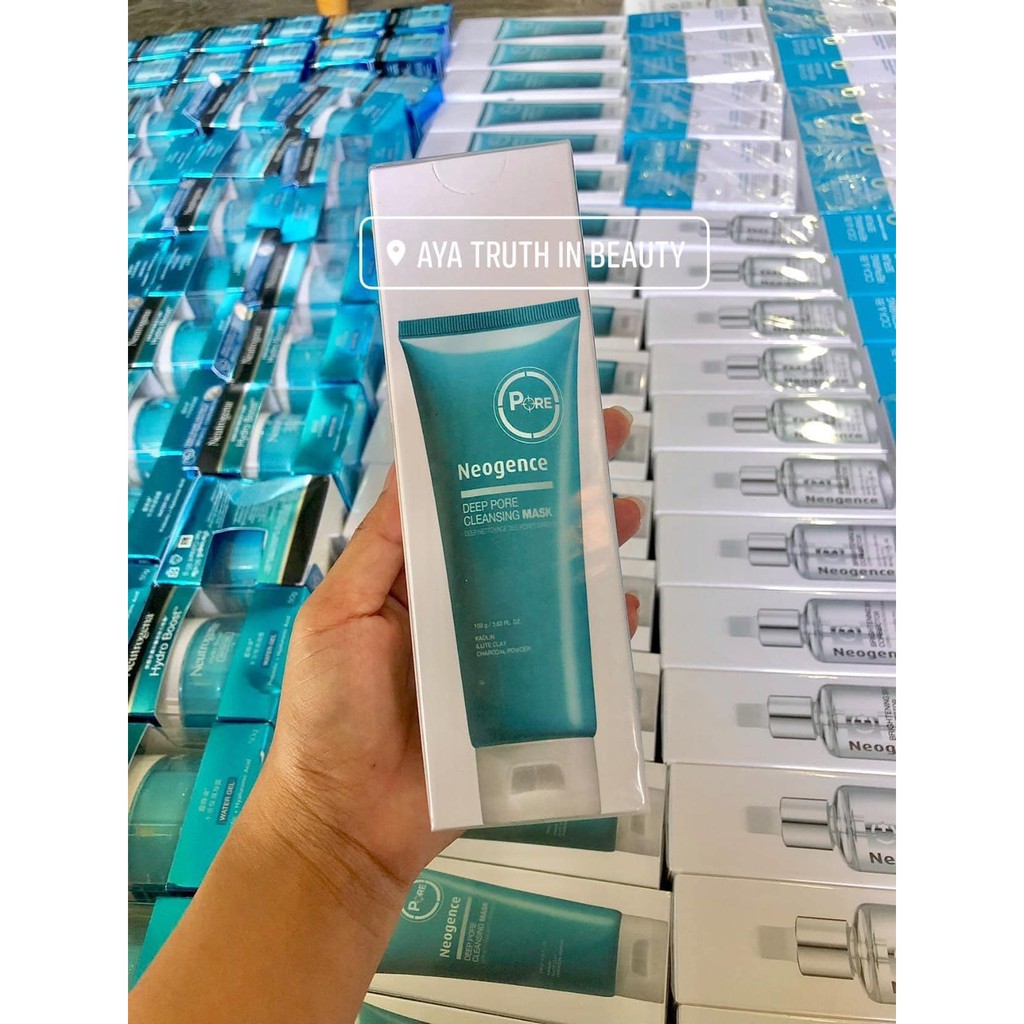 Mặt Nạ Đất Sét NEOGENCE Deep Pore Cleasing 100g Đài Loan
