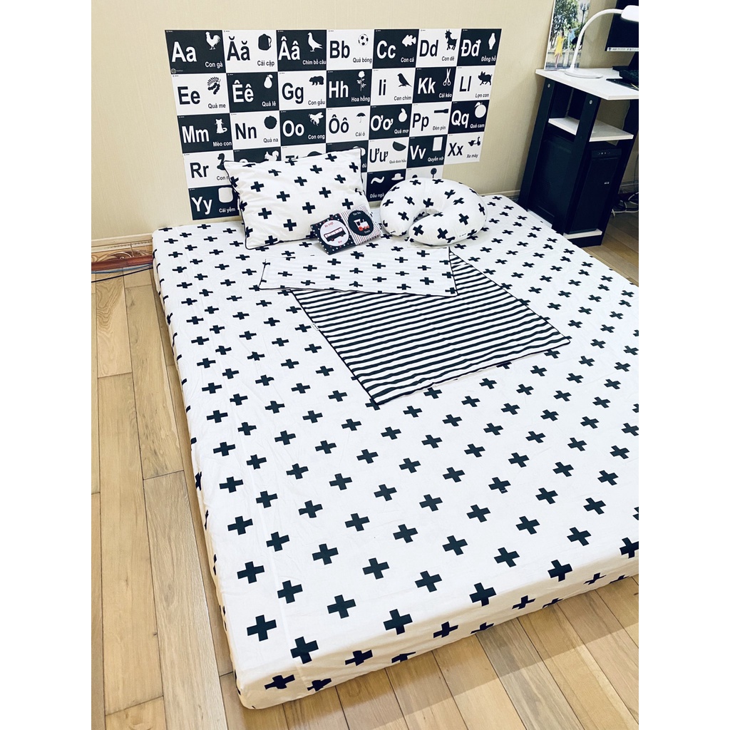 GA, GỐI, CHĂN Kích Thích Thị Giác KIWI'S MOM - 100% Cotton Hàn - In kỹ thuật số - Tuyệt đối không phai màu