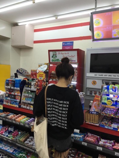 Áo thun people make me sick