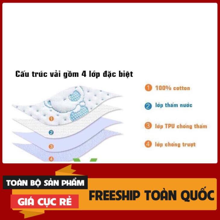 Tấm lót chống thấm 4 lớp cho bé trai/bé gái