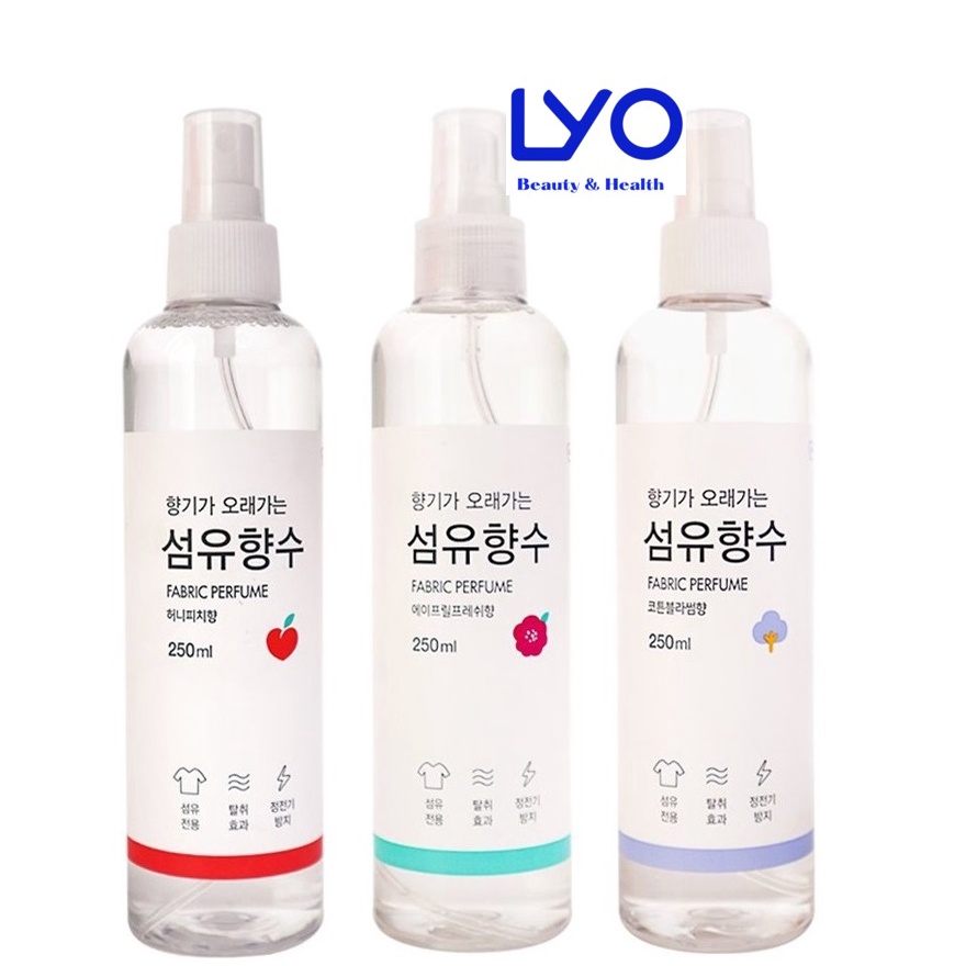 Xịt Thơm Quần Áo Fabric Perfume Hàn Quốc 250ml