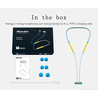Tai nghe đeo cổ không dây Bluetooth V4.2 Tai nghe thể thao