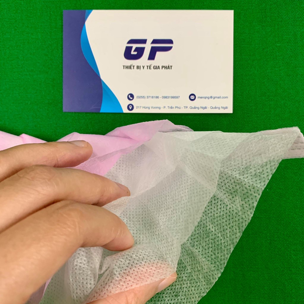 KHẨU TRANG Y TẾ 4 LỚP P&G MÀU HỒNG HỘP 50 CÁI