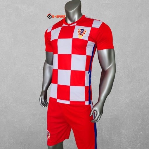 Quần Áo Bóng Đá Đội Tuyển Croatia Euro 2021 - Thun Lạnh Cao Cấp - Cam Kết Hình Thật