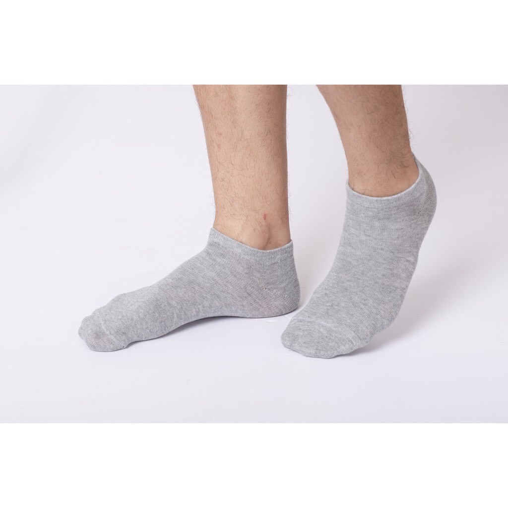 Tất ngắn 4 màu Cotton Organic kháng khuẩn khử mùi MODANFIT