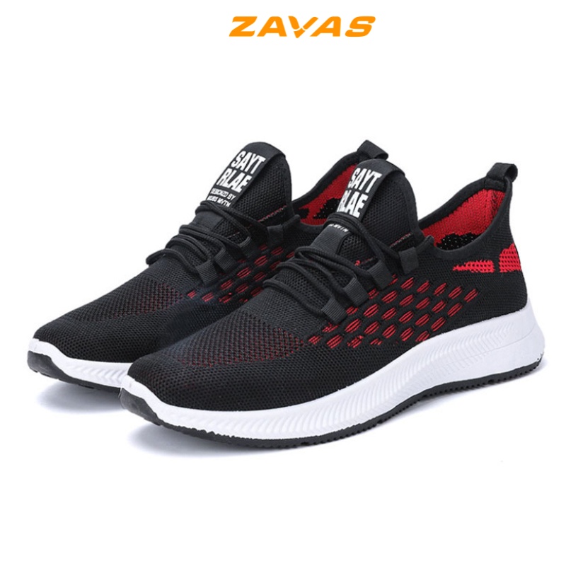 Giày Thể Thao Sneaker Nam ZAVAS, Đế Êm, Nhẹ Thoáng Khí Công Nghệ Ép Nhiệt Bền Hơn S361
